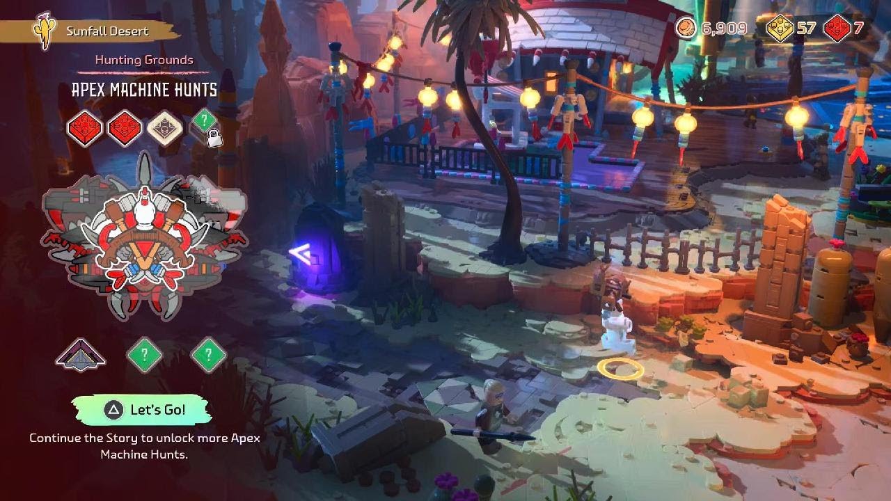 LEGO Horizon Adventures Hunting Grounds: Sunfall Desert: Defeat the Apex Stalker
