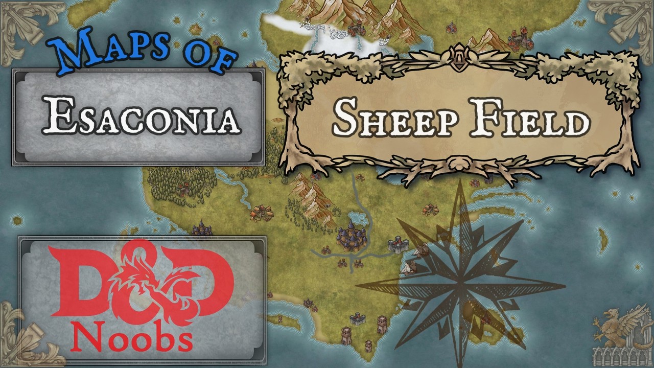 Sheep Field - a battle map.