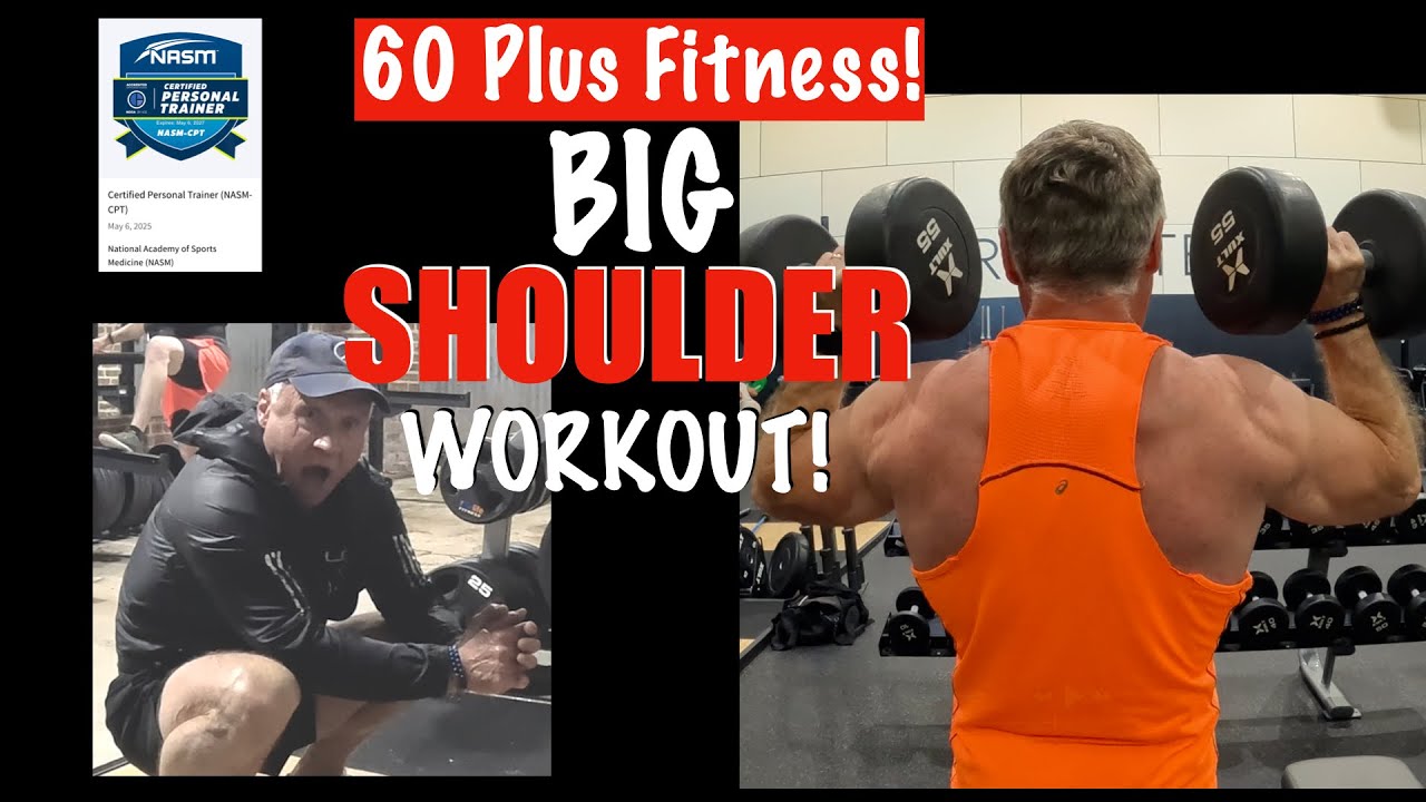 Age Stronger, Build Bigger Shoulders! NASM Personal Trainer's Muscle BuildingTips For Seniors