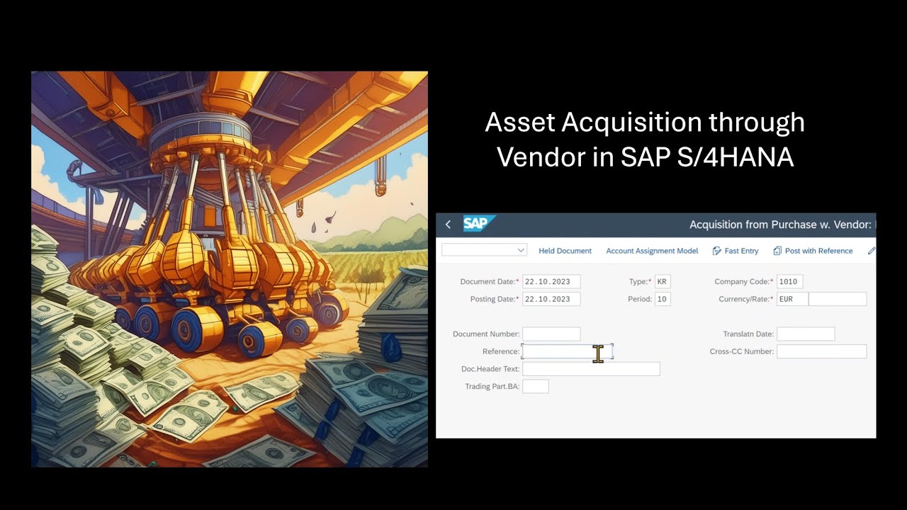 Asset Acquisition from Vendor in SAP S/4HANA Finance