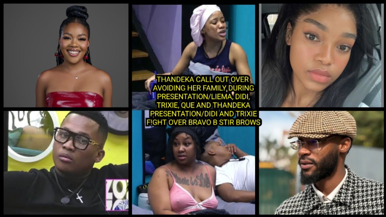 THANDEKA CALL OUT OVER AVOIDING HER FAMILY DURING PRESENTATION/DIDI & TRIXIE F!GHT OVER BRAVO B STIR