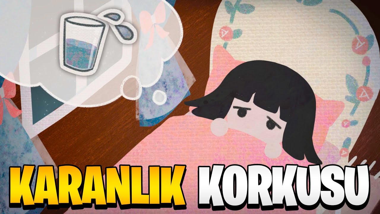 Gece Yarısı Susadın ama KARANLIK | My Sticker Book Gizemleri