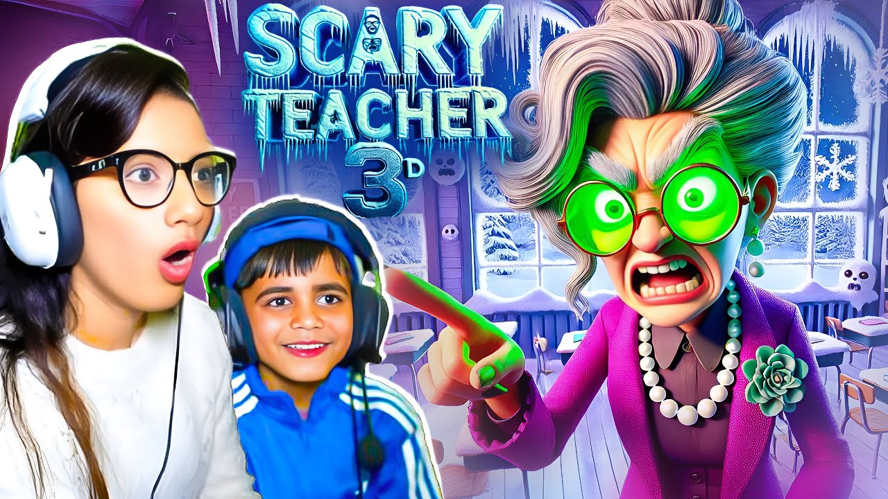 Yeh Teacher Hai Ya Shaitaan? 😨 | Scary Teacher 3D Gameplay