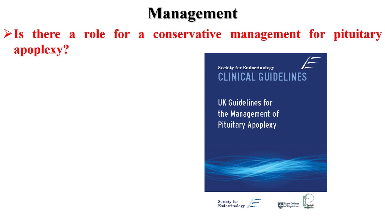Pituitary apoplexy