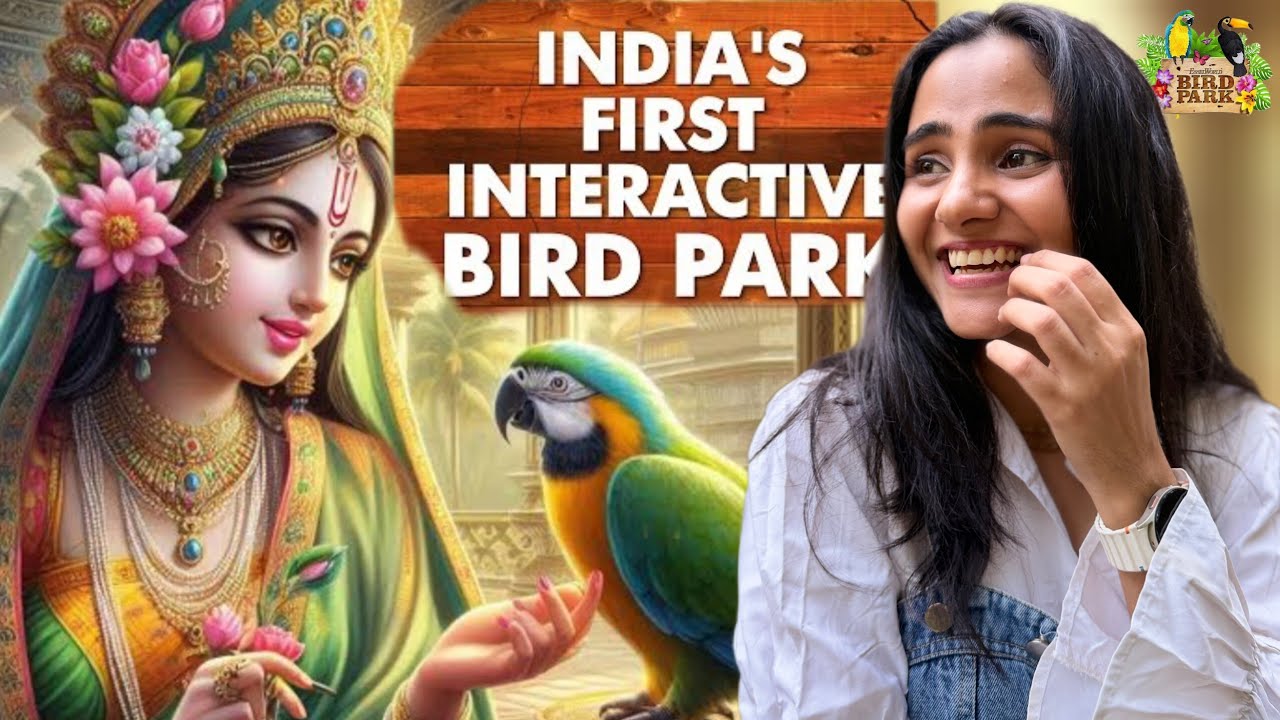 Radha Rani’s Messenger | Mumbai’s Hidden Gem 🦜 | Essel World Bird Park 