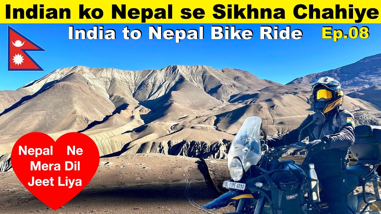 Lower Mustang Nepal Bike Trip | Muktinath Temple to Ayodhya | Indian Should Learn from Nepal