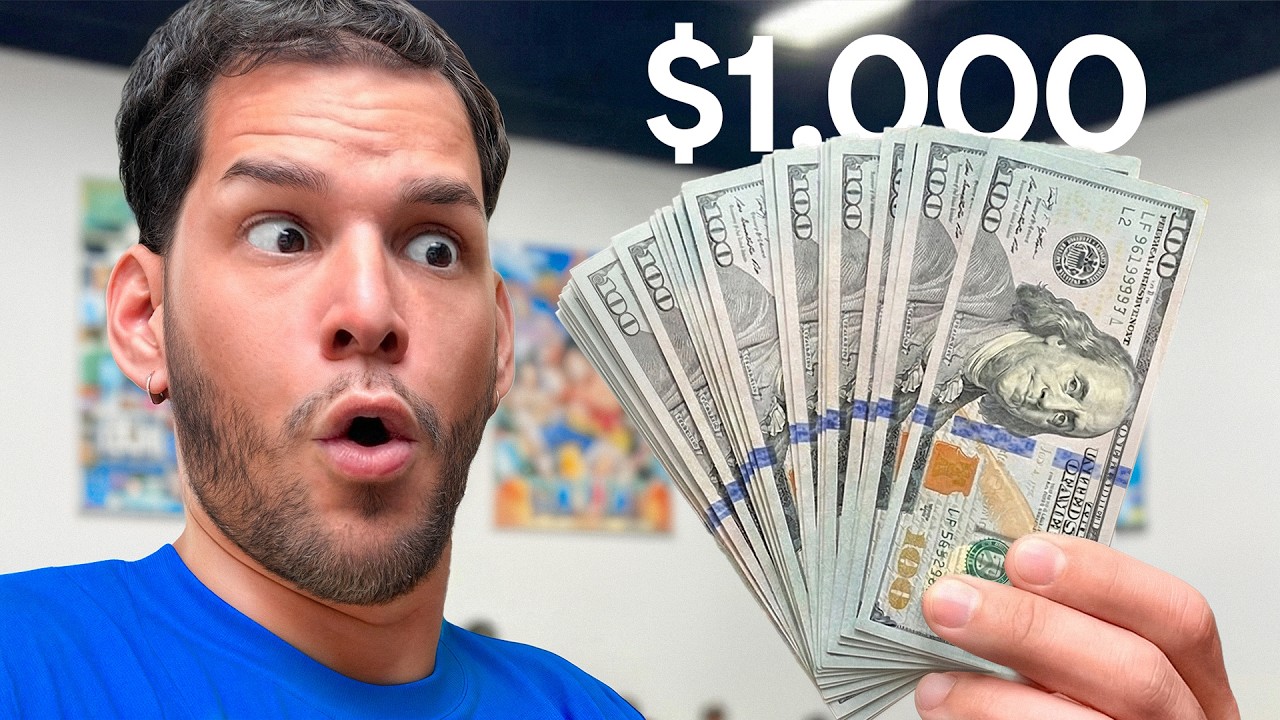 GASTANDO $1,000 EN UN EVENTOS DE CARTAS 