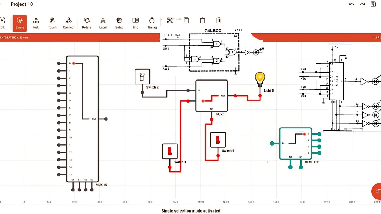 Digital Circuits - Multiplexers & Demultiplexers