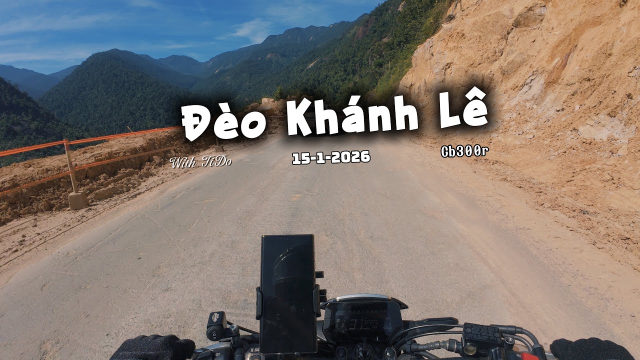 Phượt Độc Hành Đà Lạt - Nha Trang 24h.Cập nhật tình hình Đèo Khánh Lê sau sạt lở và ngắm mai anh đào