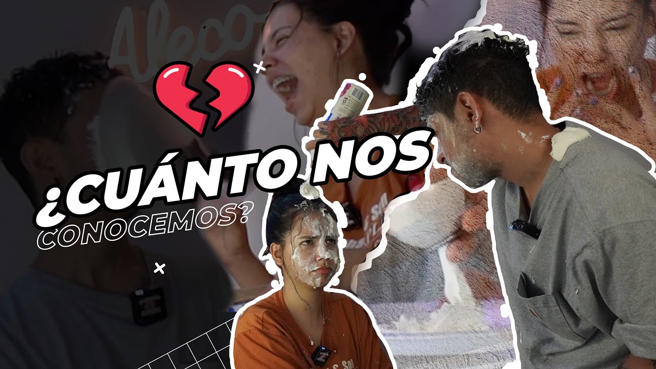 ¡CASI TERMINAMOS POR ESTE VIDEO! 😂 ¿CUANTO NOS CONOCEMOS CON MI NOVIA?