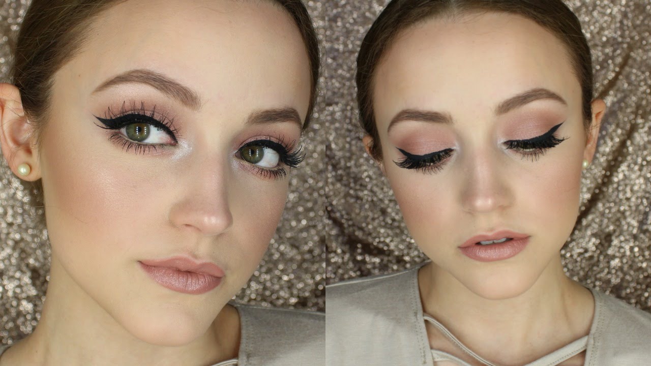 Bold Liner & Rose Tones | Makeup Tutorial