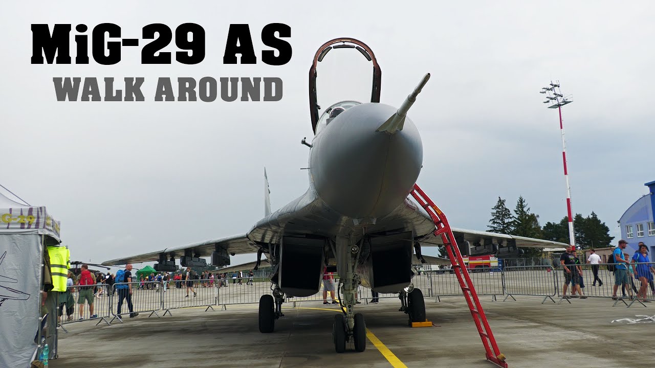 MiG-29 | walk around | Slovak Air Force | SIAF 2022 | 4K