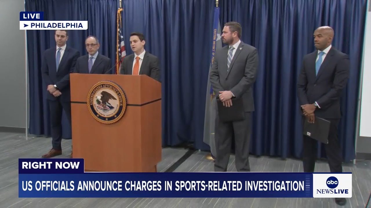 LIVE: U.S. officials announce charges in basketball point-shaving scheme