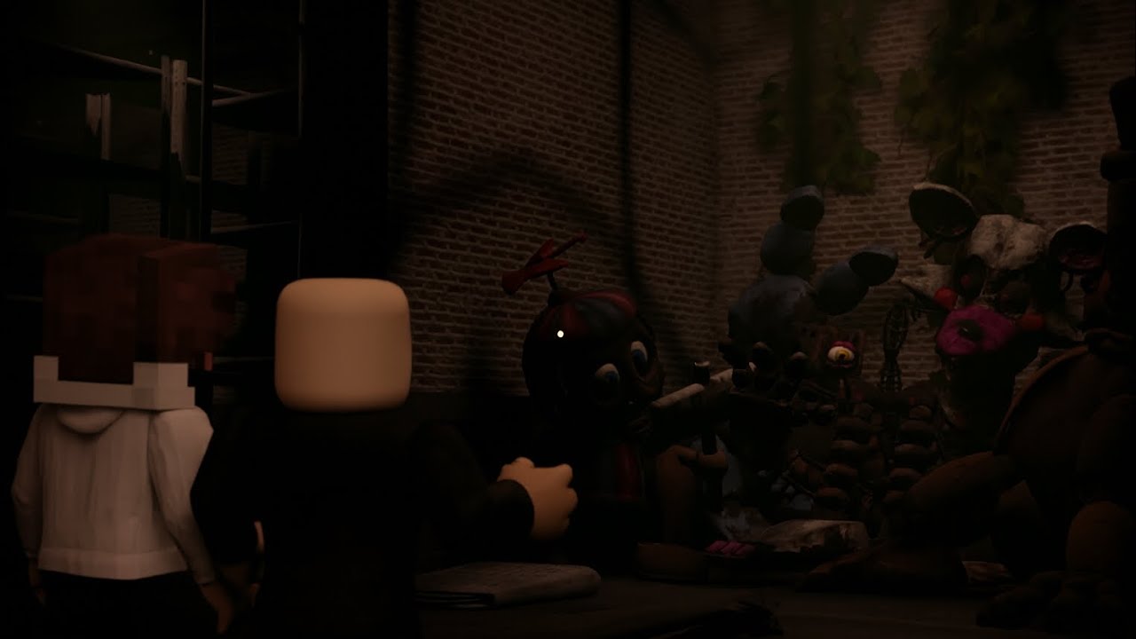 Mi amigo y yo nos quedamos encerrados en una pizzería en roblox 