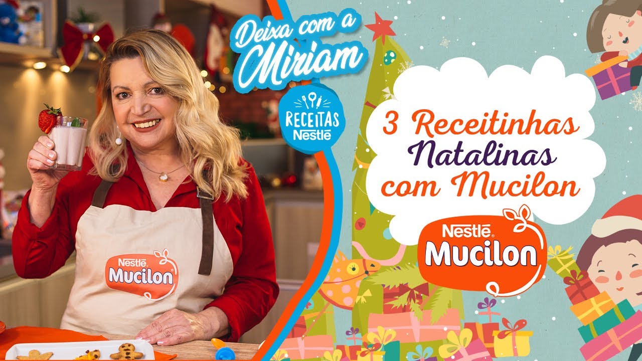 3 Receitinhas Natalinas com Mucilon - Receitas Nestl&eacute;