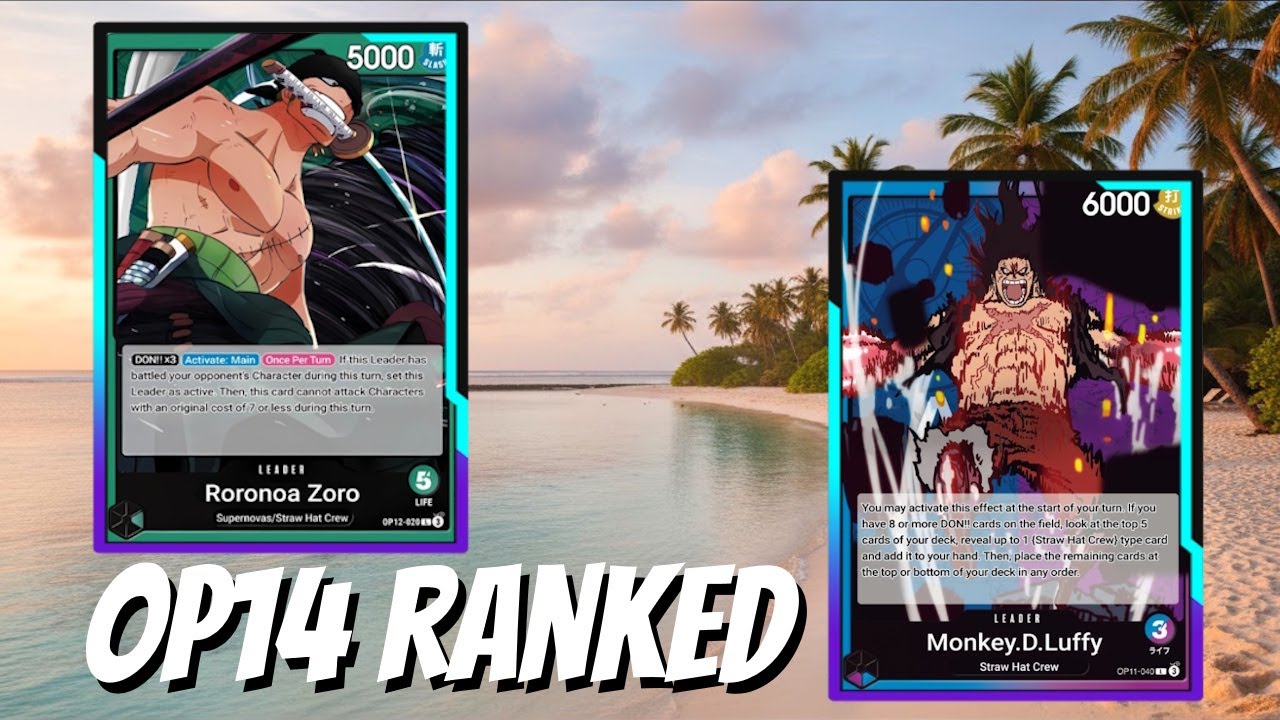 Ranked Match - Green Zoro vs Blue Purple Luffy | OP14