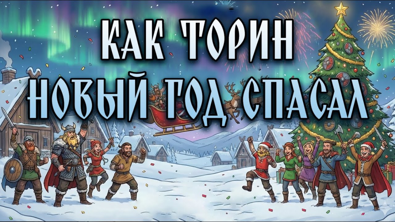 Комикс Как Торин Новый год спасал | How Torin saved Christmas | Vikings: War of Clans