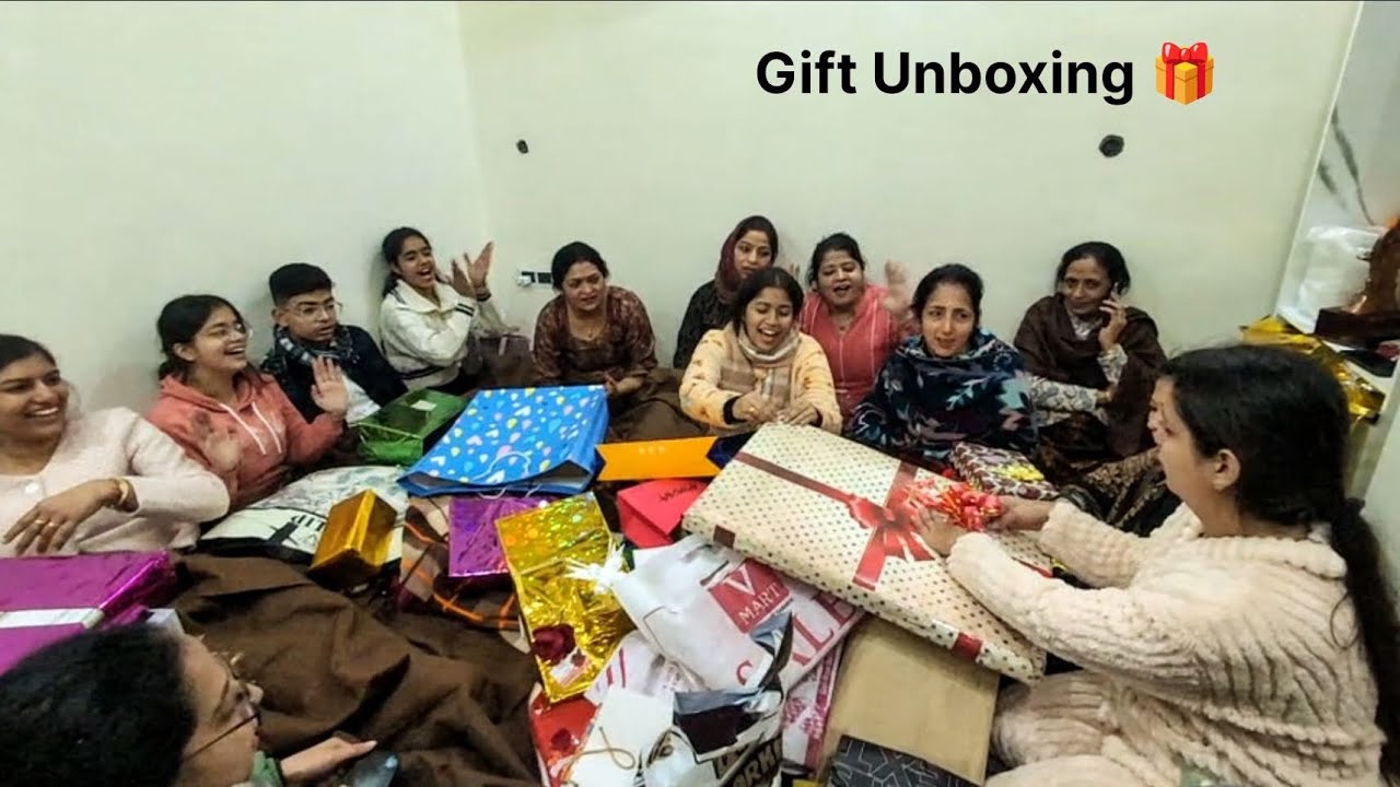 Mama ka naya ghar🏡Gift Unboxing 🎁 aur masti✨