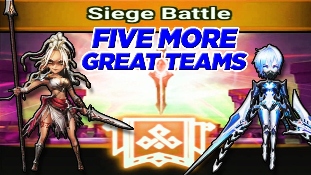 HERE ARE 5 MORE GREAT TEAMS TO ATTACK IN SUMMONERS WAR |BY: CLÃ DESTINO