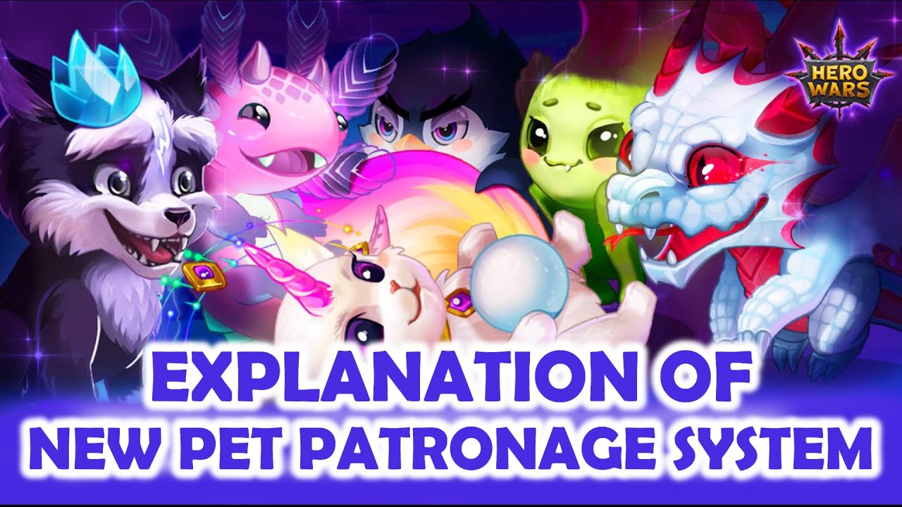 Hero Wars || VIP 0 || Explanation of New Pet Patronage system