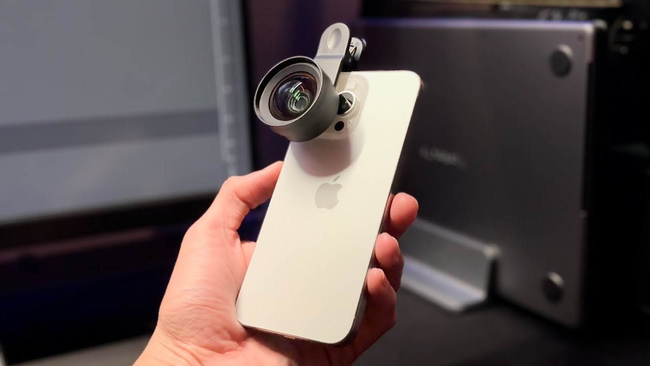 НОВЫЙ широкоугольный объектив Sandmarc для iPhone!