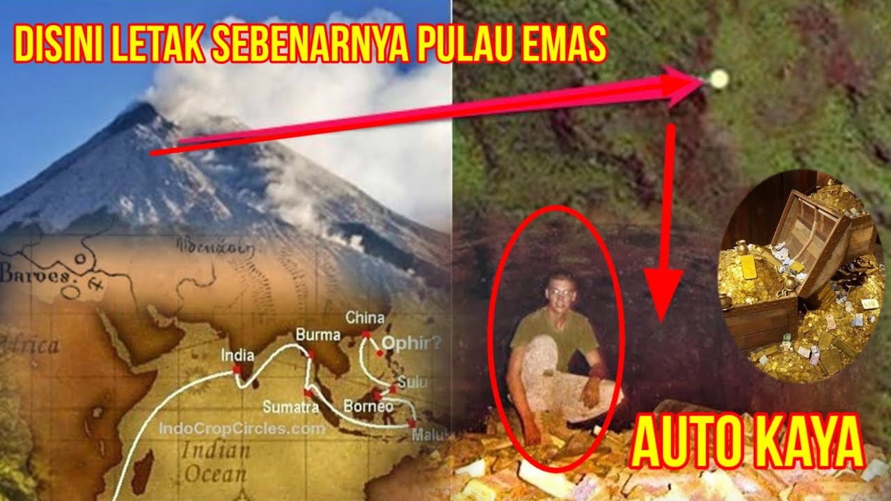 Terungkap!!! ternyata disinilah letak 'Pulau Emas' yang banyak dicari orang2... banyak yg ga sadar