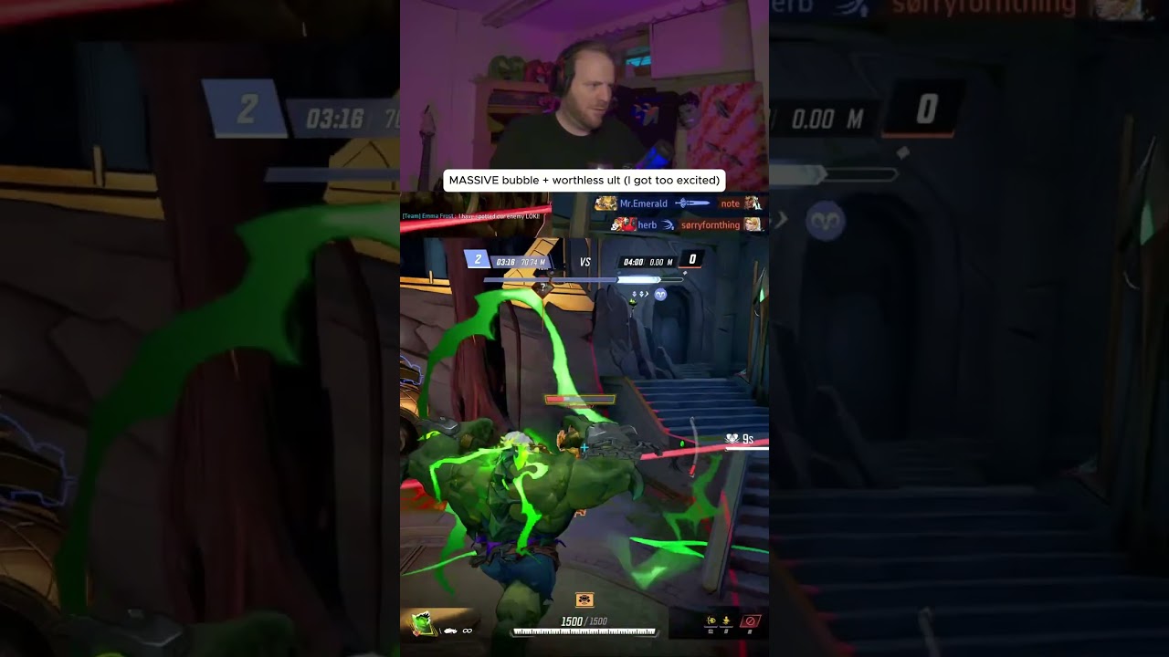 Глаза товарища по команде меня нервируют, ха-ха.