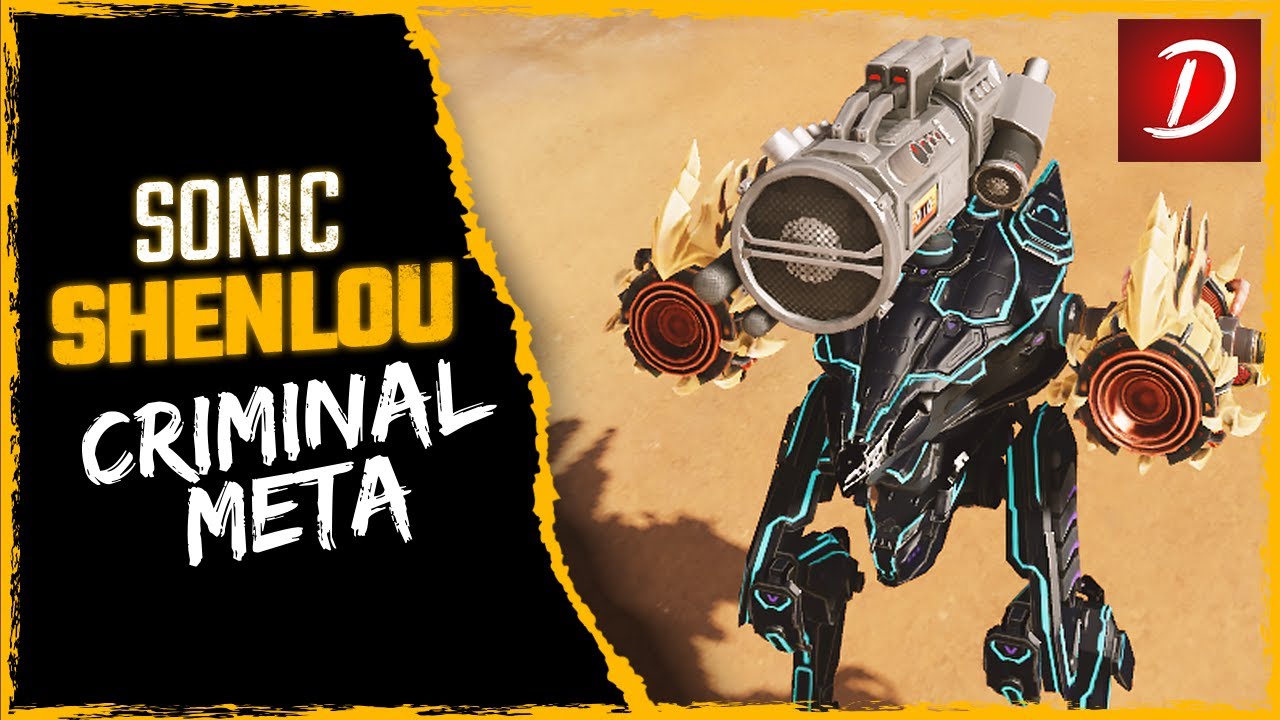🔥 Criminal Meta Sonic Shenlou : Havoc Devastator : War Robots WR