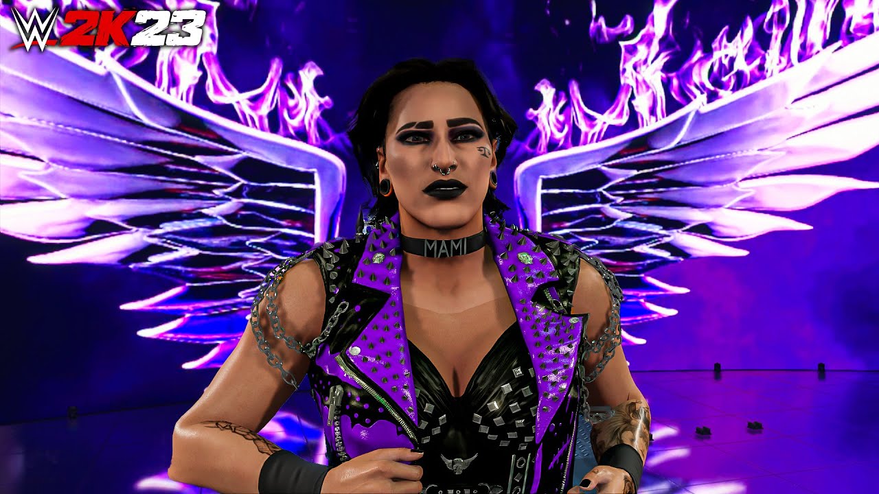 WWE 2K23: Rhea Ripley WM 39 Character Model / WM 39 Arena Mod | WWE2K23 Mods