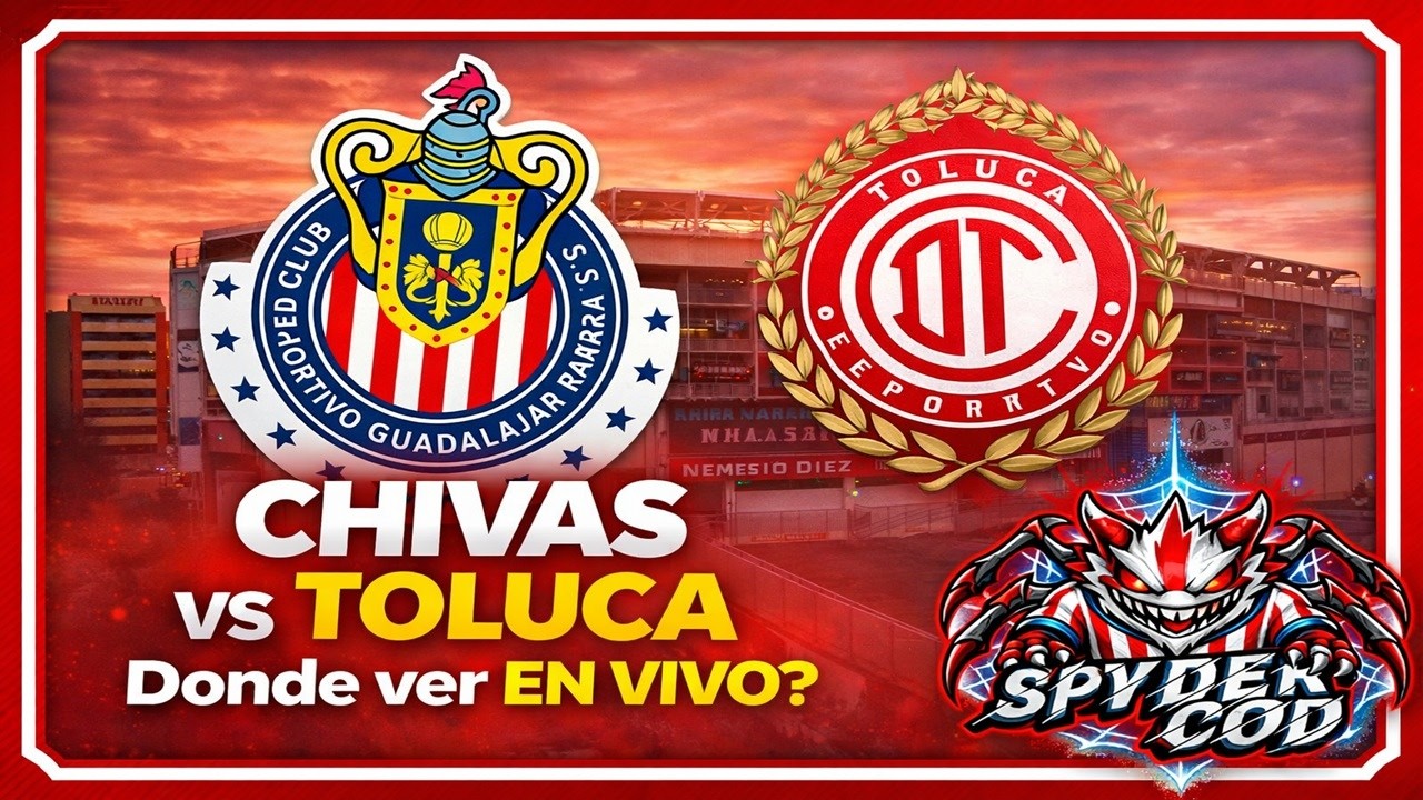 🔴⚪ DONDE VER GUADALAJARA CHIVAS VS TOLUCA EN VIVO | PARTIDO JORNADA 8 | EL 1 VS EL BICAMPEON