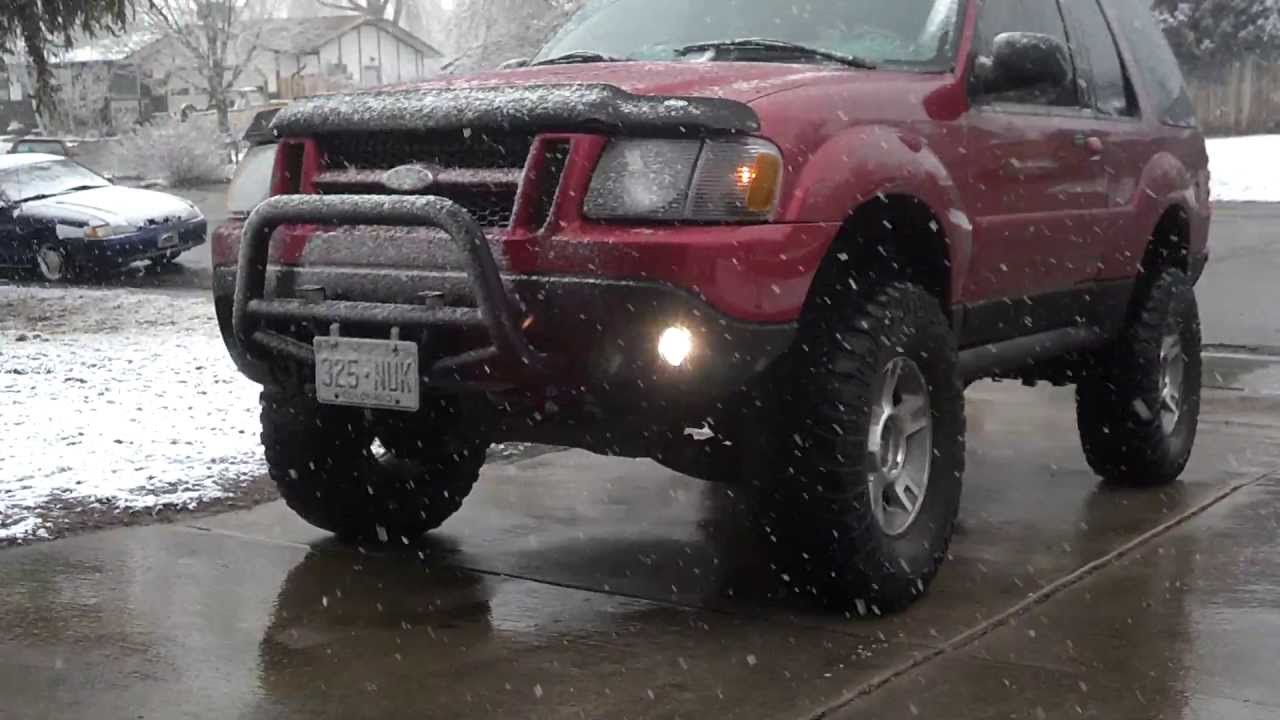 Explorer Sport 4x4 lifted modified for offroad