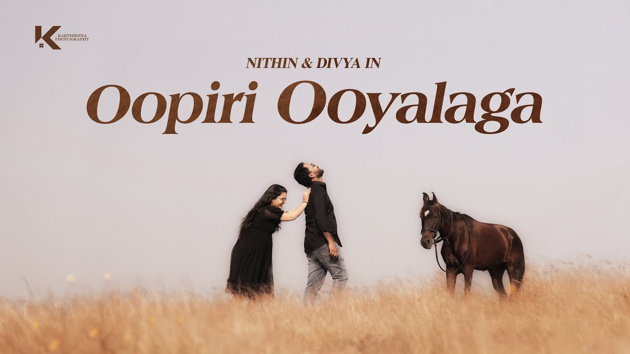 Oopiri Ooyalaga 4K Song | WAR 2 | Nithin - Divya | Best pre wedding song | 