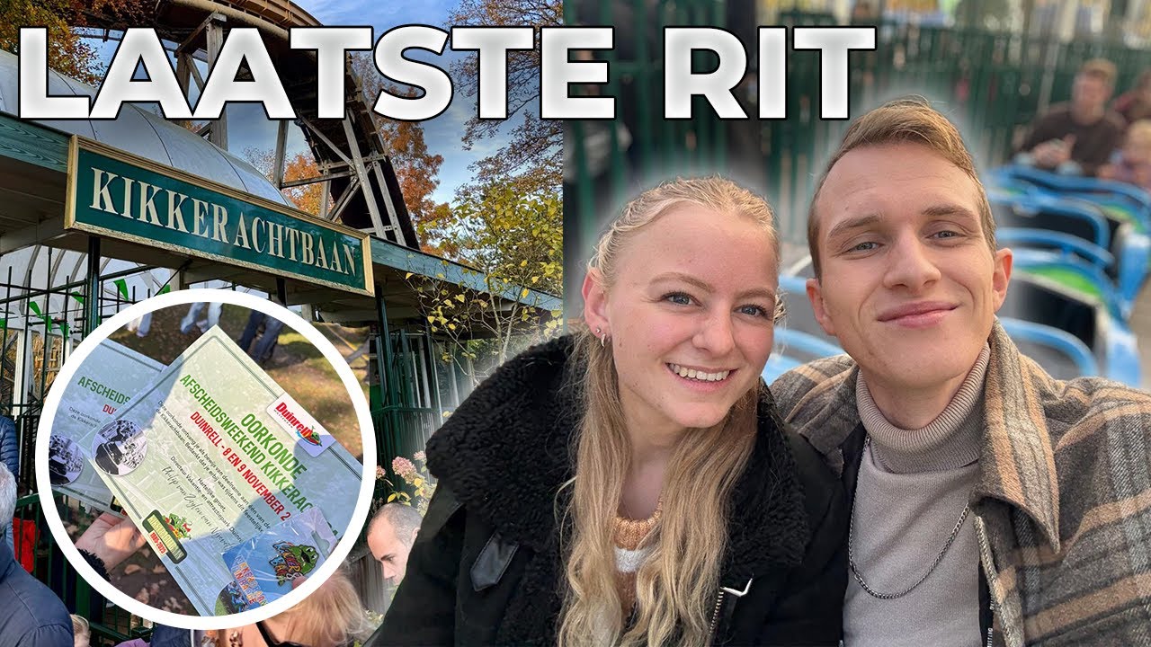 AFSCHEID van de kikkerachtbaan in DUINRELL?!