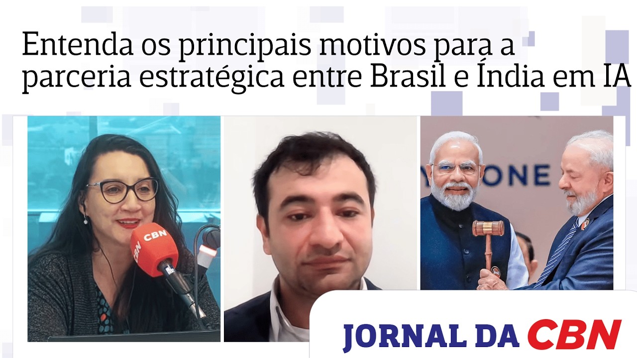 Entenda os principais motivos para a parceria estratégica entre Brasil e Índia em IA