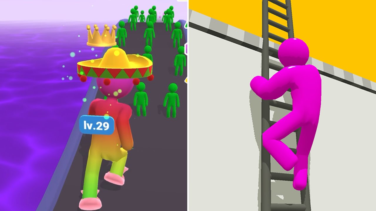 Giant Rush Vs Ladder Master 🧿🧿🅾️🅾️All New Levels 2025 Max Gameplay H5A
