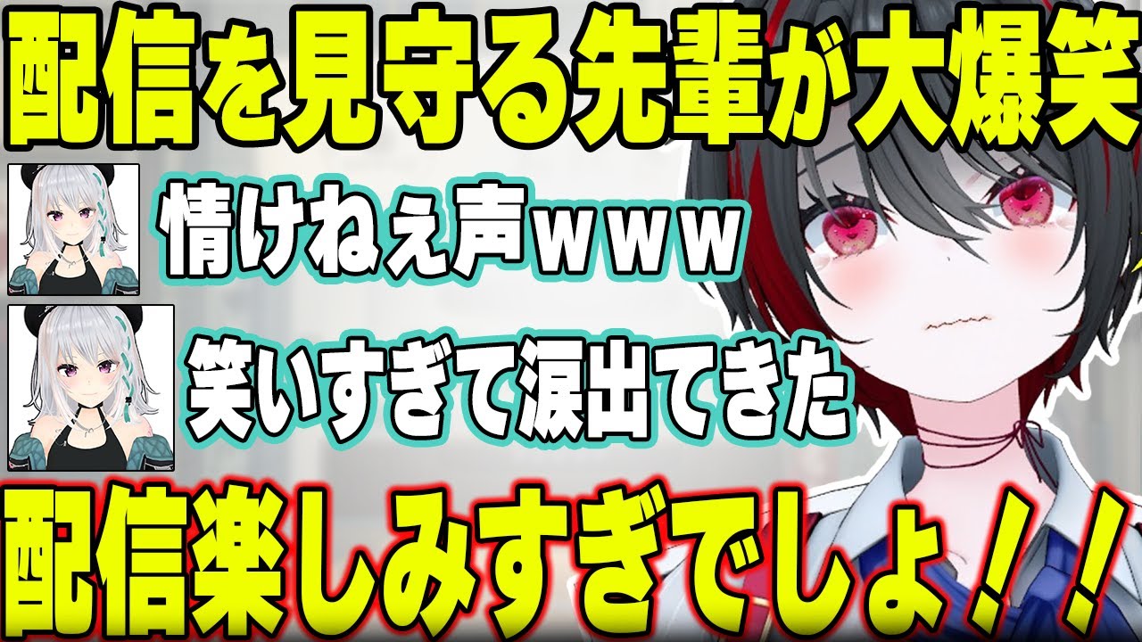 まさか大爆笑で涙腺崩壊!?誰よりも後輩の配信を楽しむ萌実先輩 part5【萌ゐぶ/あおぎり高校/切り抜き】
