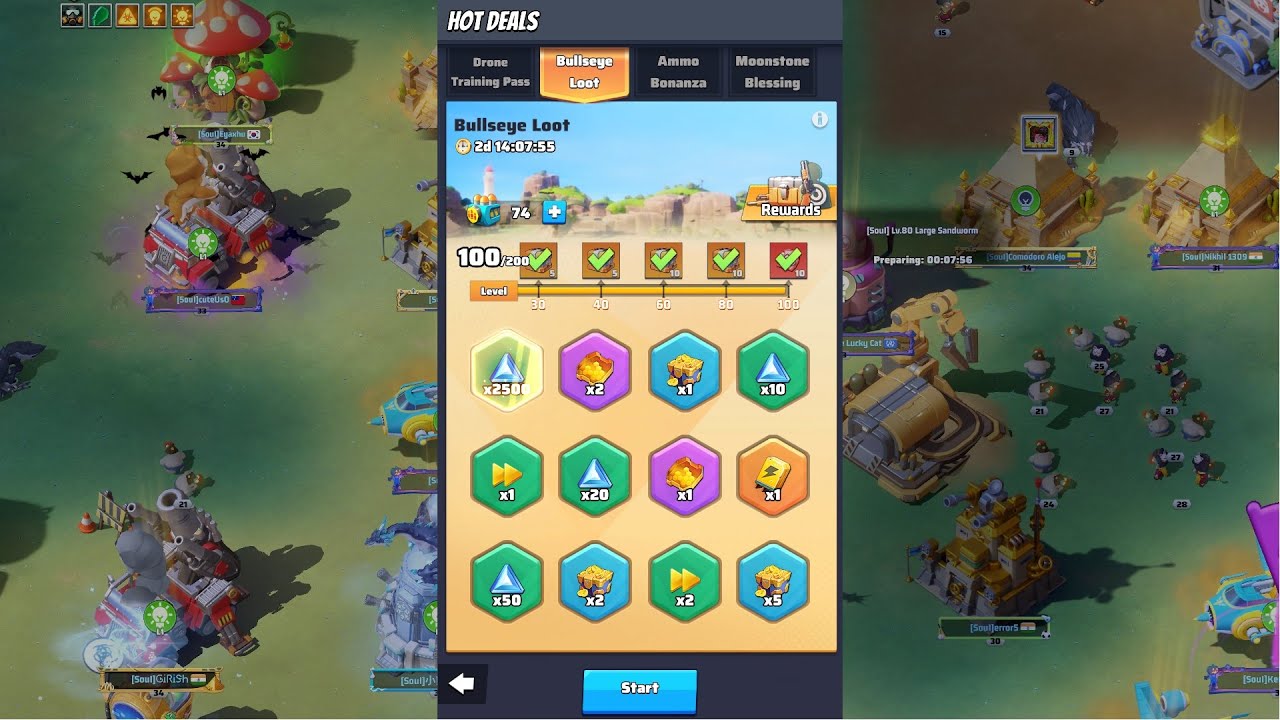 How Many Bullets to Get 10 Mythic Blueprints in Last War? (Bullseye Loot Event)