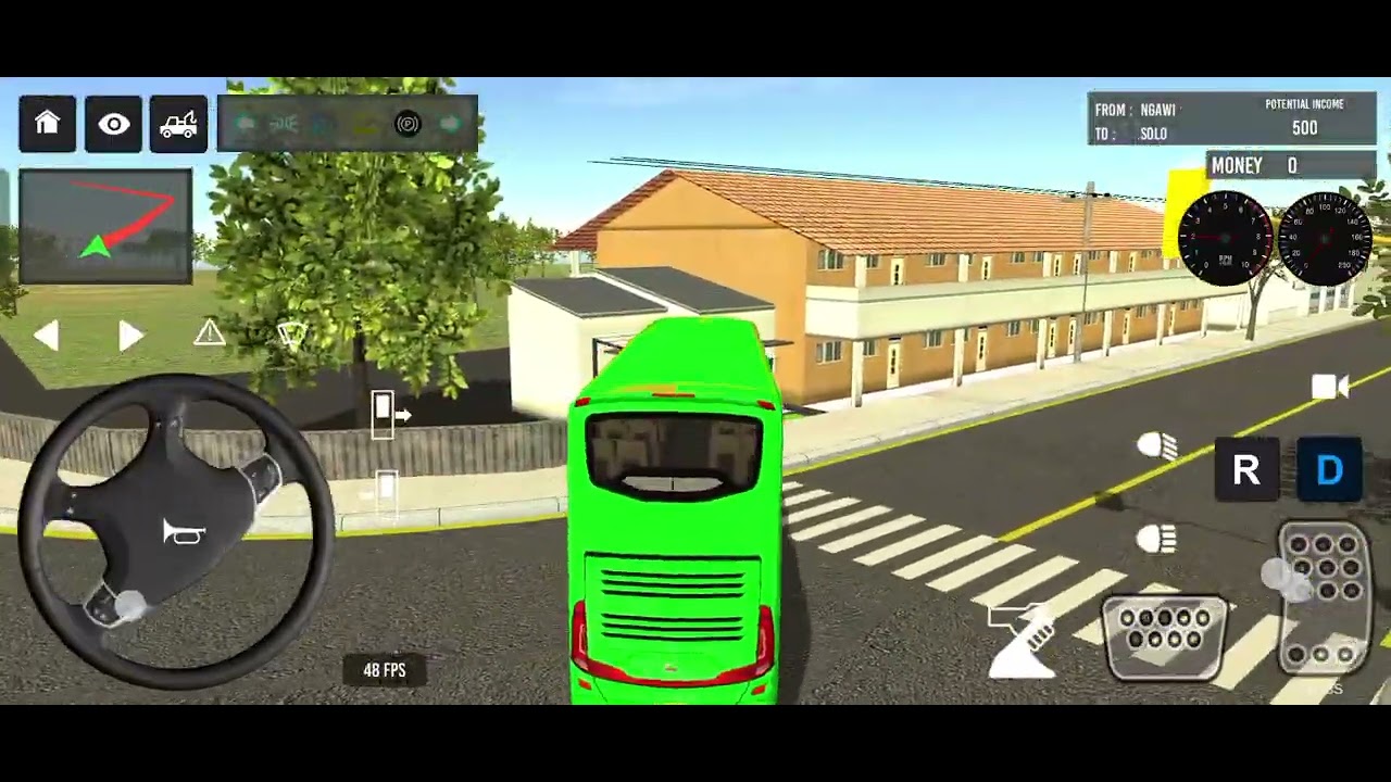 euro coach bus simulator 😱🚌 || new coach bus simulator part-3 Android gameplay