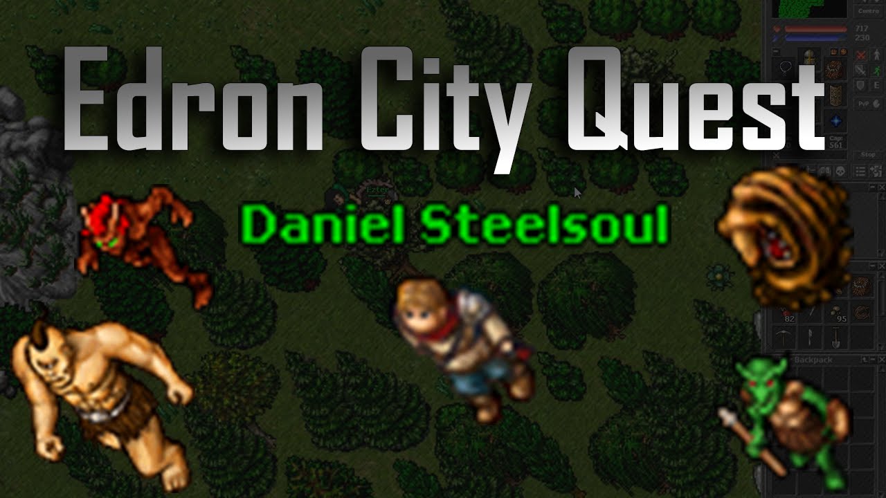 Tibia - Edron City Quest/Tasks