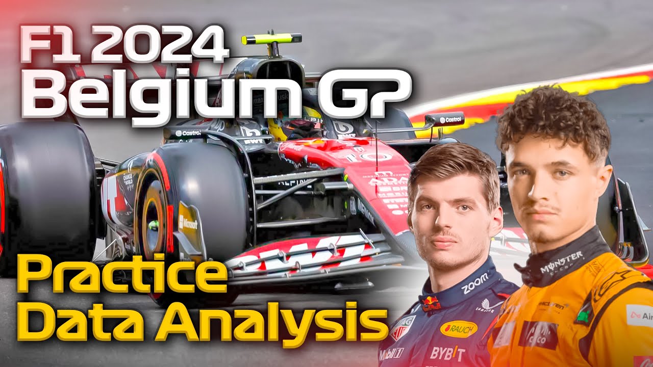 F1 2024 Belgium GP Practice Data Analysis - What Did We Learn?