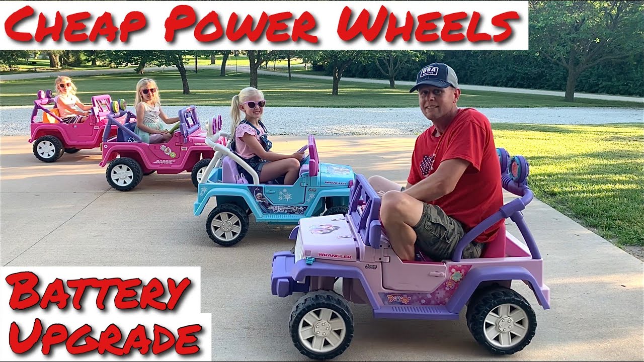 Дешевые и простые советы по обновлению аккумулятора POWER WHEELS!