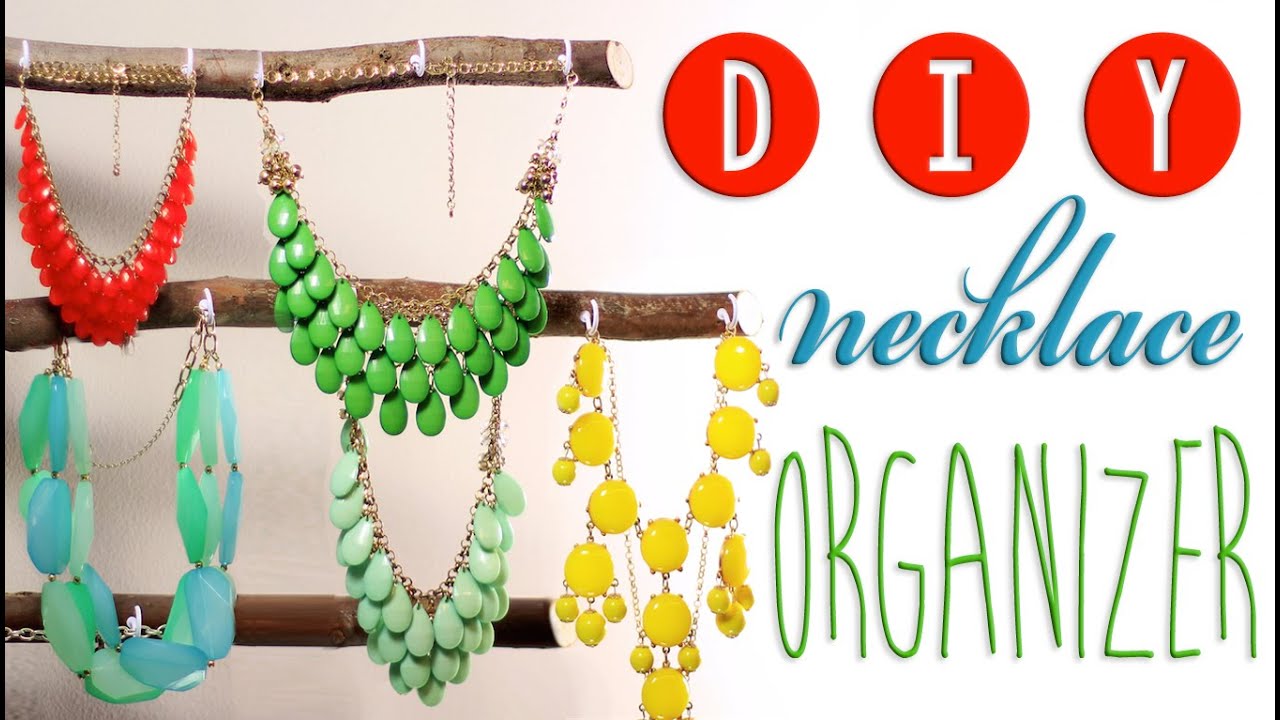 HOW TO: DIY a Necklace Organizer