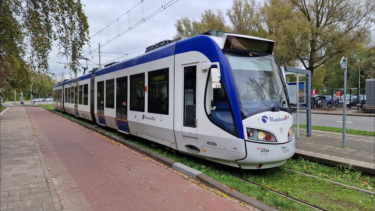 HTM RandstadRail 4 Den Haag De Uithof - Lansingerland-Zoetermeer v.v. | RegioCitadis 4020 | 2022