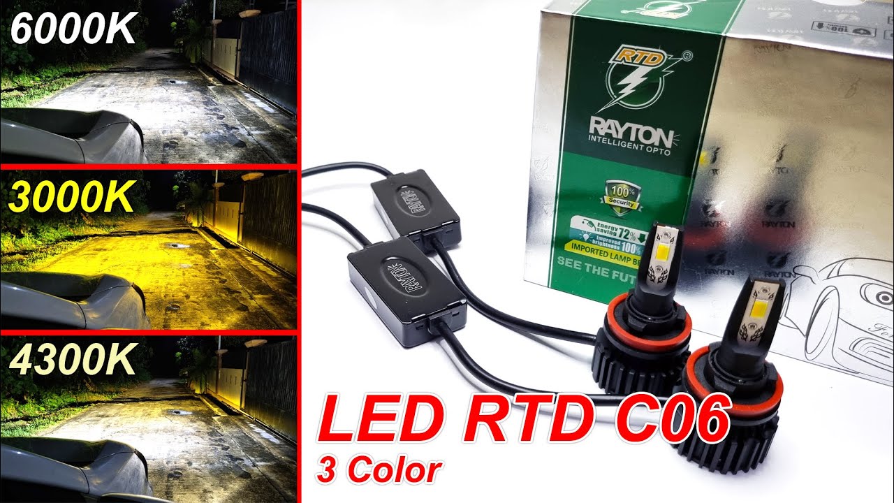 Led 3 in 1 !!! LED RTD C06 3 Color