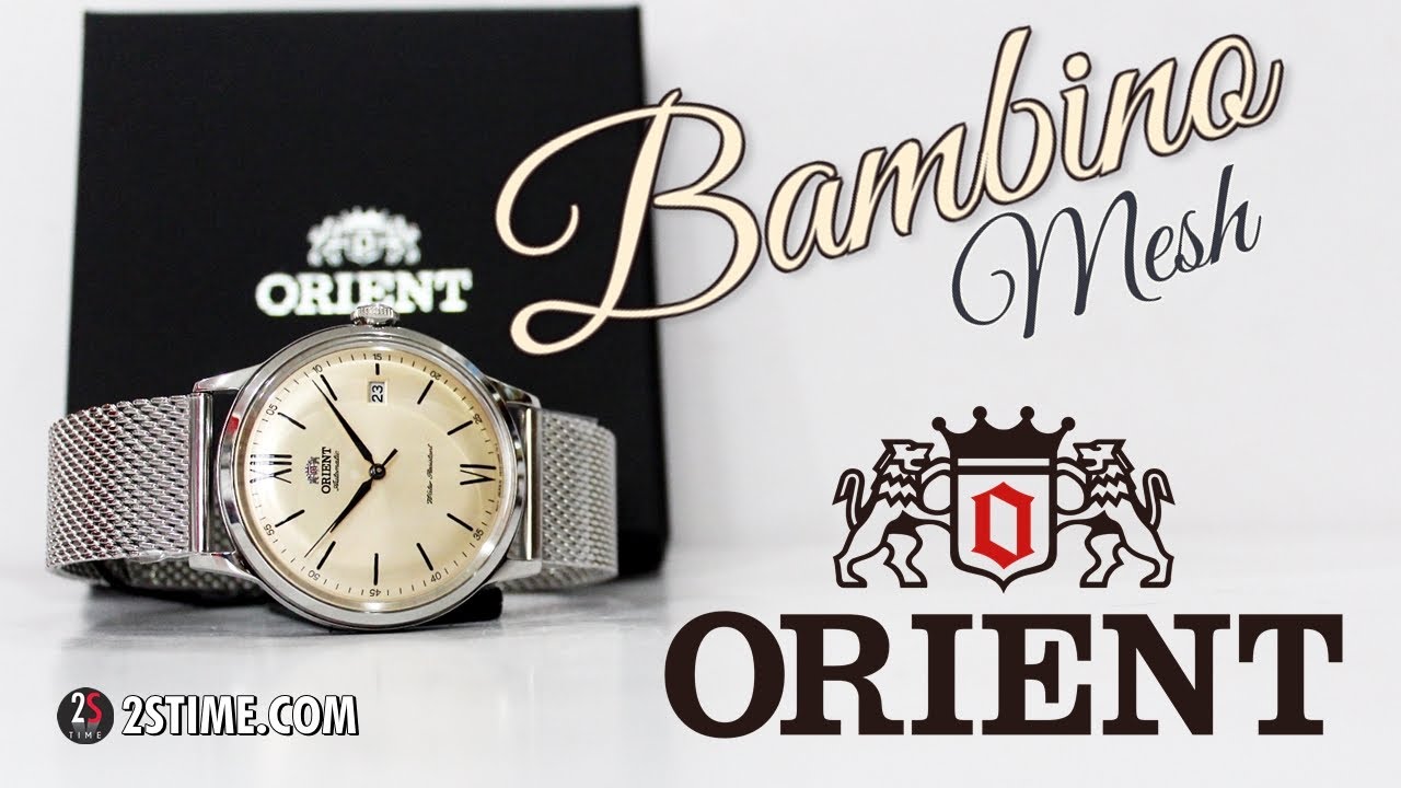 ORIENT BAMBINO RA-AC0020G | Beautiful Mesh Band Watch Under 200$