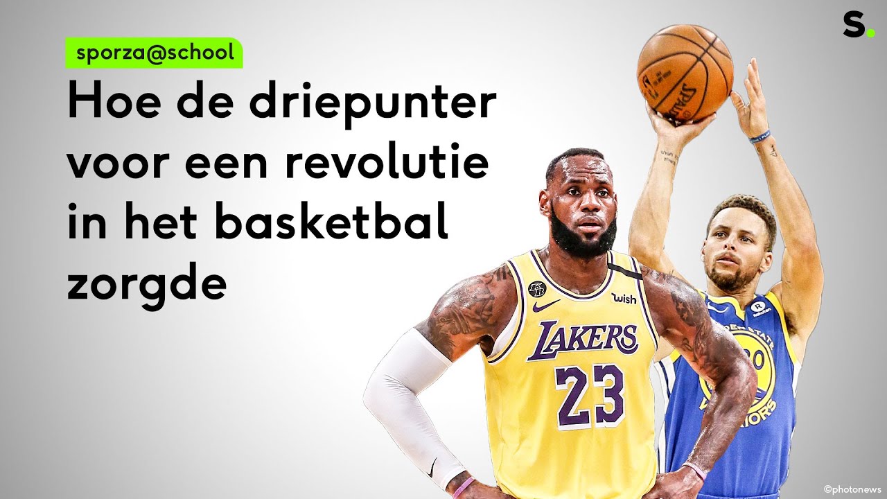 Hoe de driepunter voor een revolutie in het basketbal zorgde | Sporza @ school 16