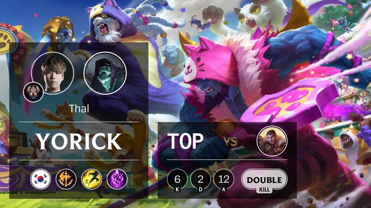 Yorick Top vs Jayce - KR Challenger Patch 9.23