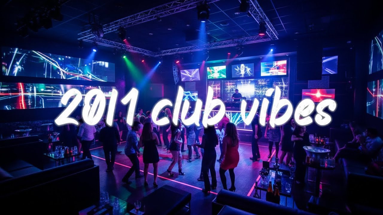pov: you are in club at party with your friends but it's 2011