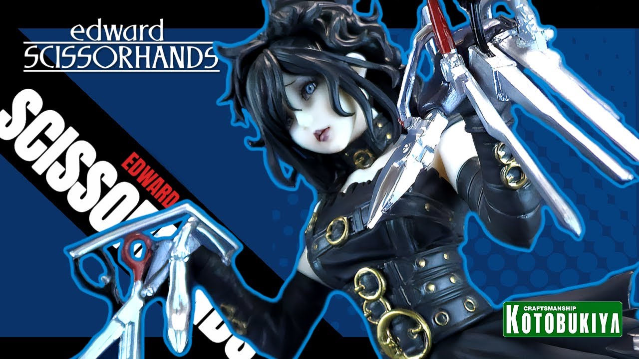 Kotobukiya Edward Scissorhands Horror Bishoujo Statue | Video Review HORROR
