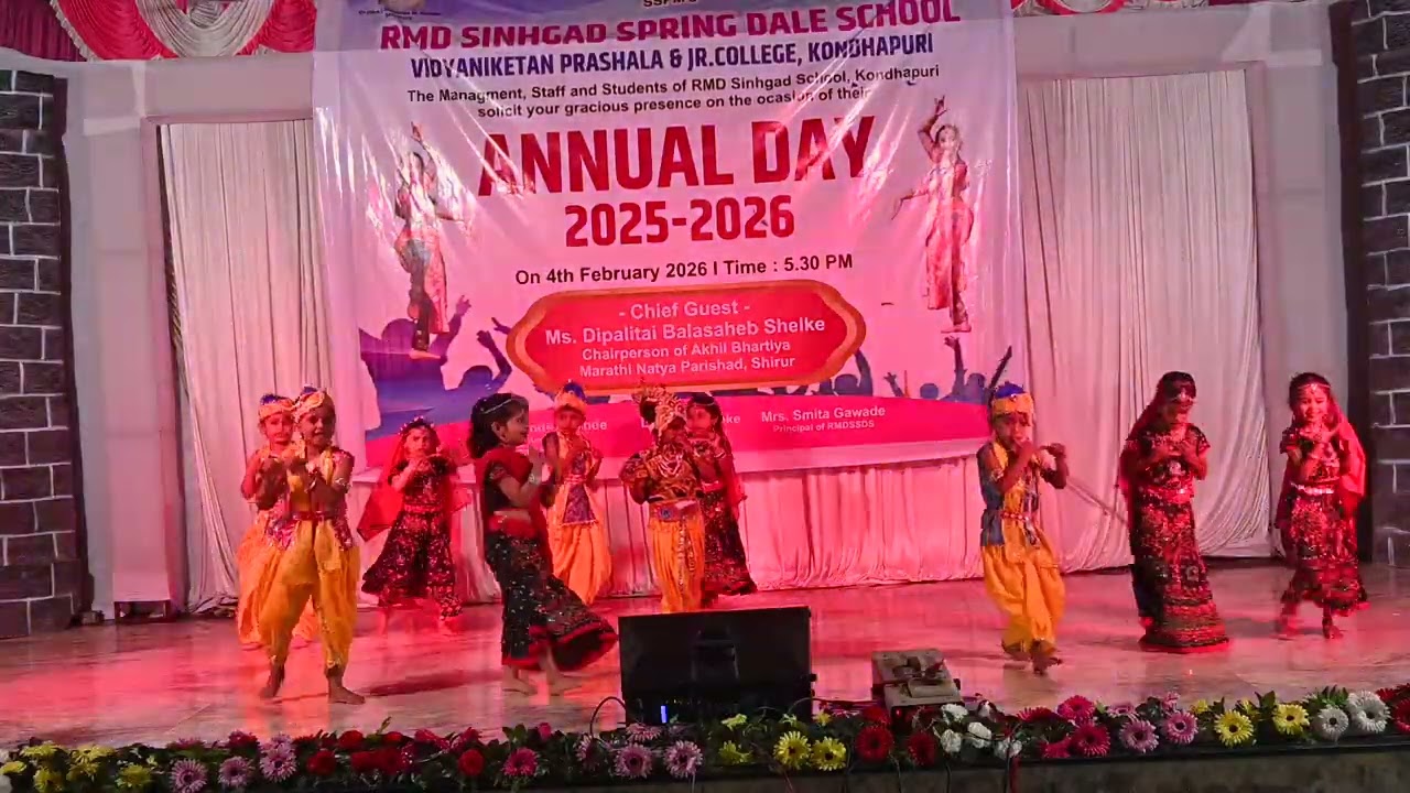 Sr. KG Dance Performance Annual day 2025-26